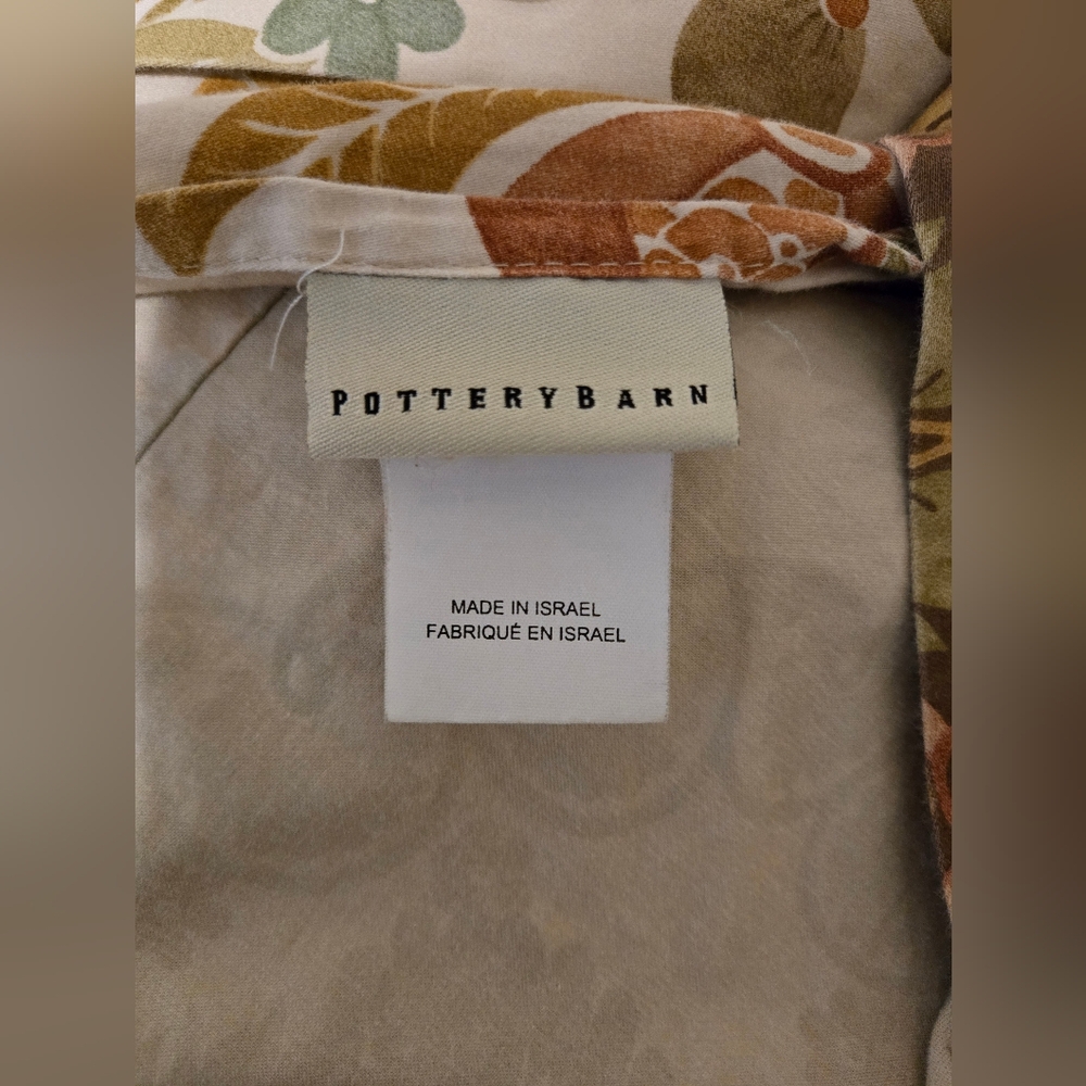 Pottery Barn Cassendra Palampore Full/Queen Duvet Cover - Picture 3 of 5